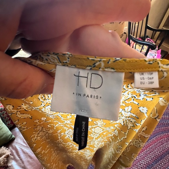 Anthropologie HD in Paris Blouse Size 6p - Picture 6 of 6